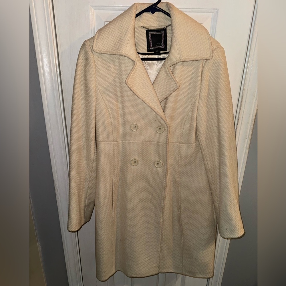 Great Cream Winter Coat by Old Navy